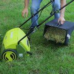 AJ801E Electric Lawn Dethatcher W/ Collection Bag, 13 Inch, 12 Amp, Scar