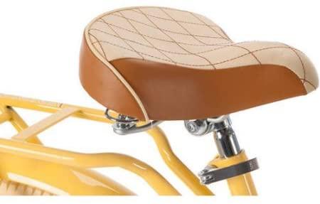 Huffy, Nel Lusso Classic Cruiser Bike with Perfect Fit Frame, Women's 26 In. Yellow