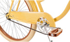 Huffy, Nel Lusso Classic Cruiser Bike with Perfect Fit Frame, Women's 26 In. Yellow
