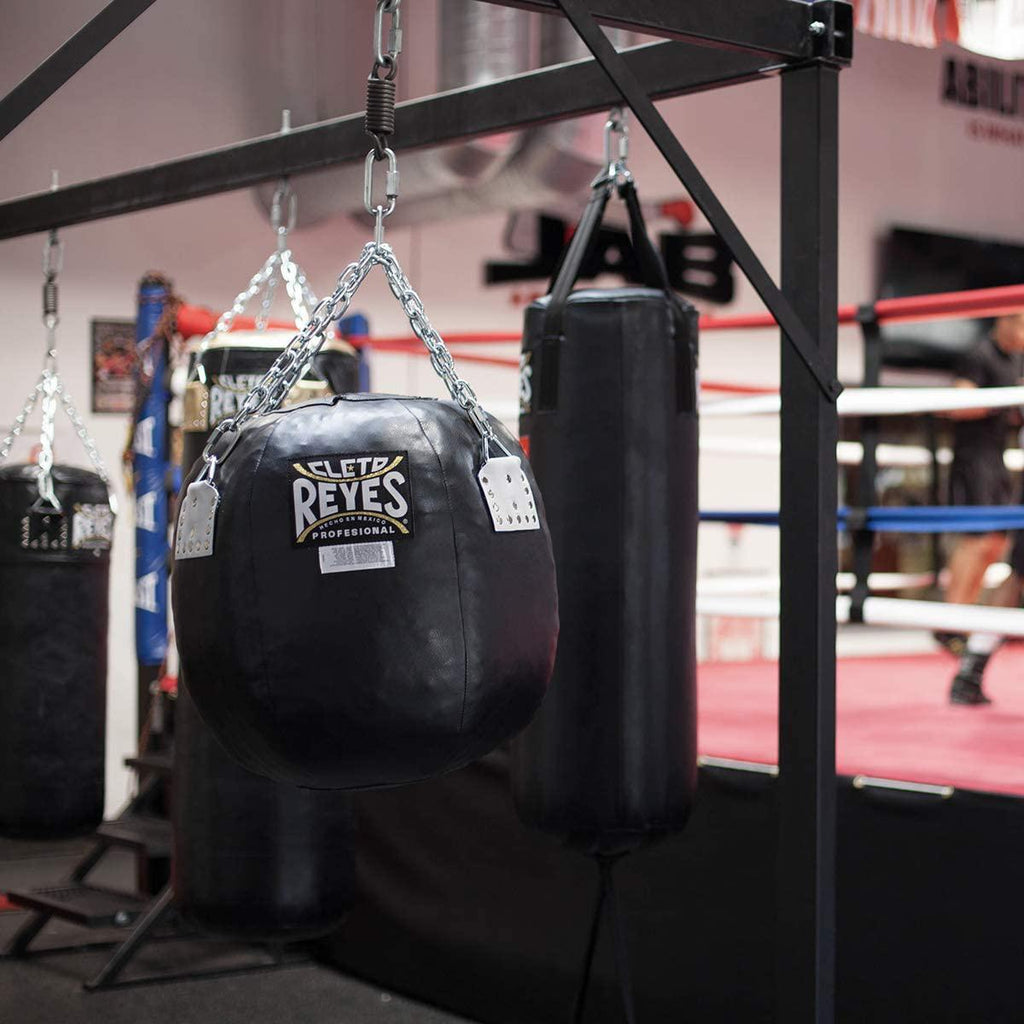 Cleto Reyes 22" Diameter Body Snatcher Vinyl Leather Round Bag - Black