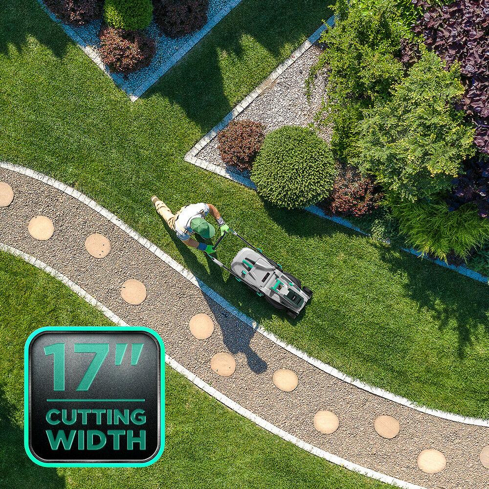 Litheli 2*20V(40V)Lawn Mower Cordless Brushless Electric Battery Powered