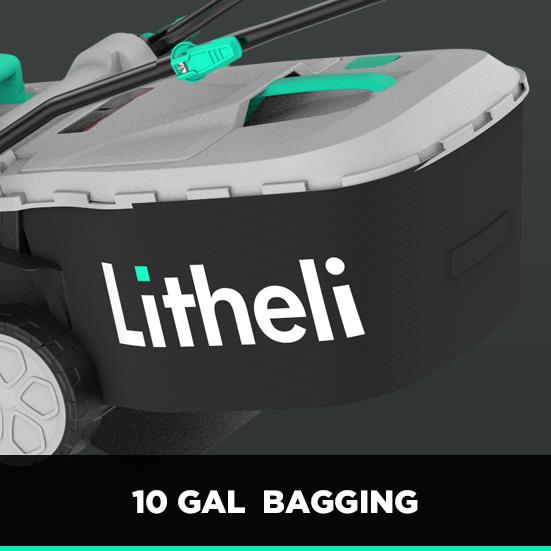 Litheli 2*20V(40V)Lawn Mower Cordless Brushless Electric Battery Powered