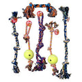 DollarItemDirect Dog Toy Rope Chews XL 6 Assorted Styles and Colors in PDQ, Case of 18