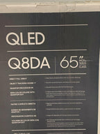 samsung (q8da) 65" qled 4k smart tv