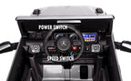 12V powered Mercedes AMG G63 Ride on electric car For Kids with Remote Control LED lights MP3 Leather Seat - Silver