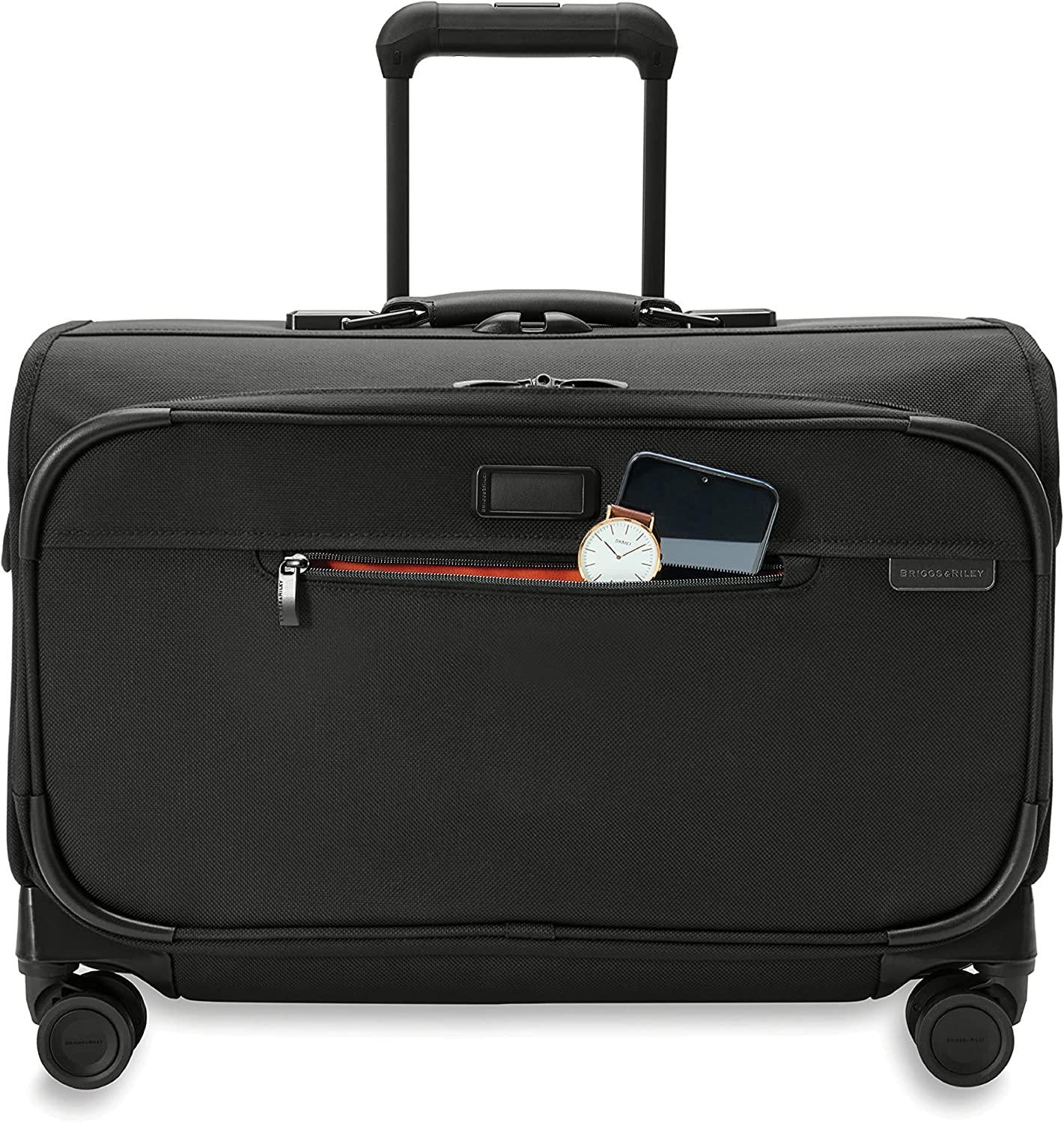 Baseline Garment Bags, Black, Carry Spinner
