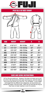 Fuji Suparaito Superlite Brazilian Jiu Jitsu Gi - Burgundy (A5)