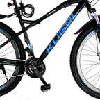 Pro Mountain Bike 29” Wheels 21 Speed Bike 85% Assembled Easy Riding Mountain Bike for Men Women Blue