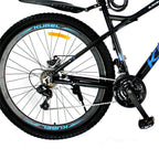 Pro Mountain Bike 29” Wheels 21 Speed Bike 85% Assembled Easy Riding Mountain Bike for Men Women Blue
