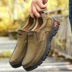 2021 Men Casual Outdoor Genuine Leather Shoes