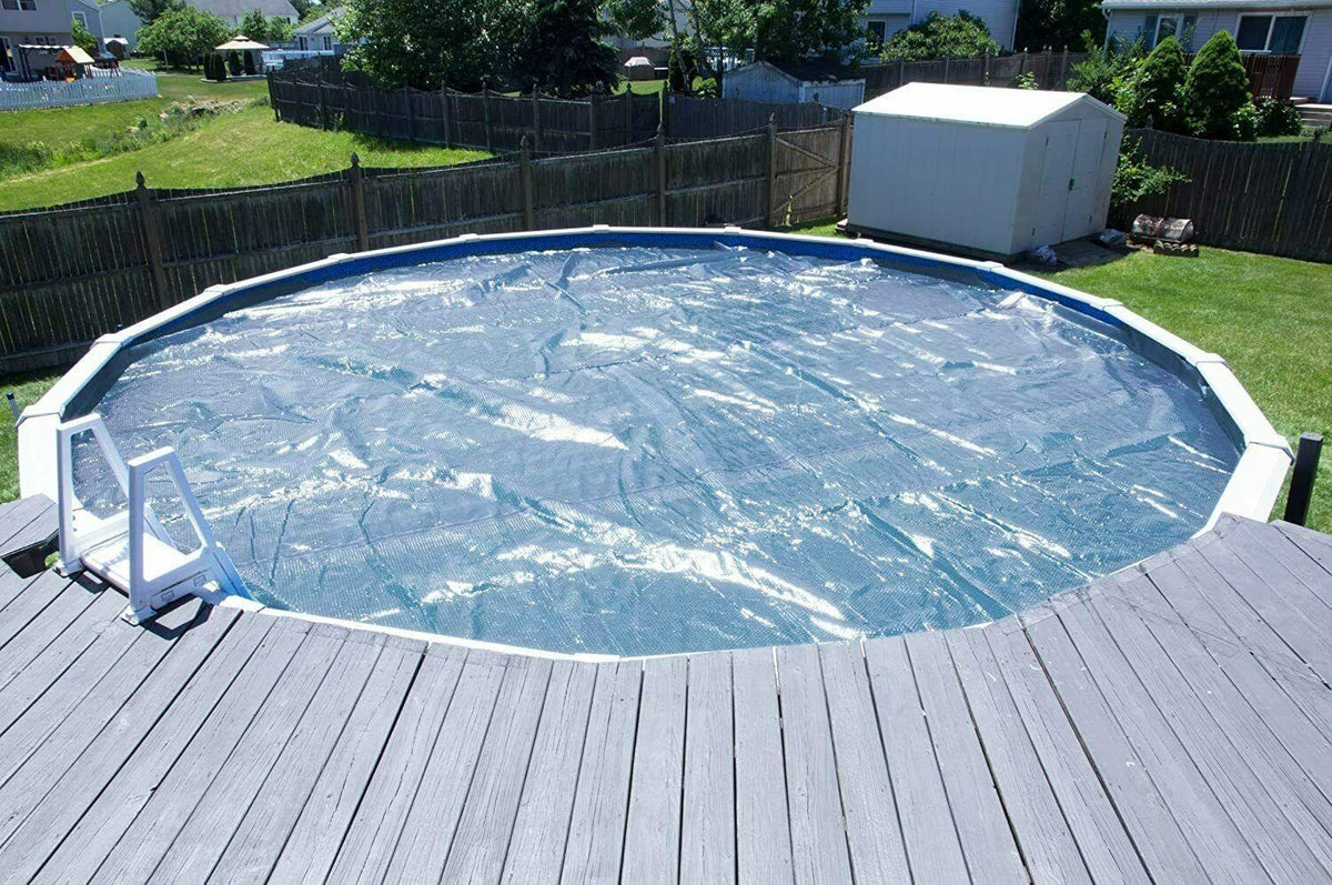 sun2solar 16' x 40' rectangle clear swimming pool solar blanket - 1600 series