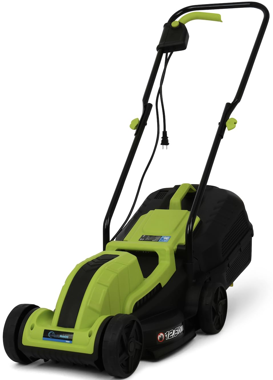 Lawn Mower, 13Inch Electric Lawn Mower Corded, 1300W Electric Powered, 3-Position Height Adjustment