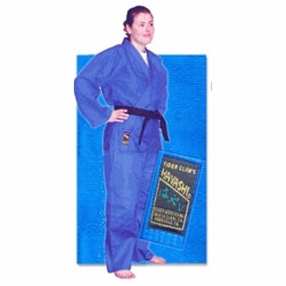 Blue Single Weave Hayashi Judo Uniform