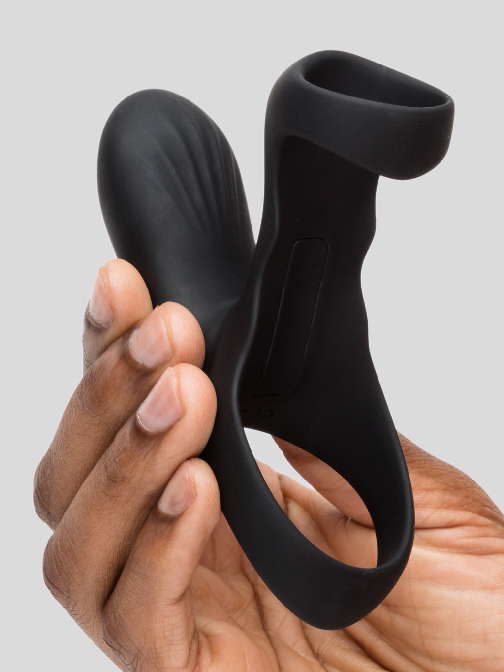 Tracey Cox EDGE Rechargeable Remote Control Penis Sleeve and Clitoral Stimulator, Black