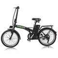 NAK- FASB 20 Fashion Folding Electric Bicycle, Black