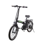 NAK- FASB 20 Fashion Folding Electric Bicycle, Black