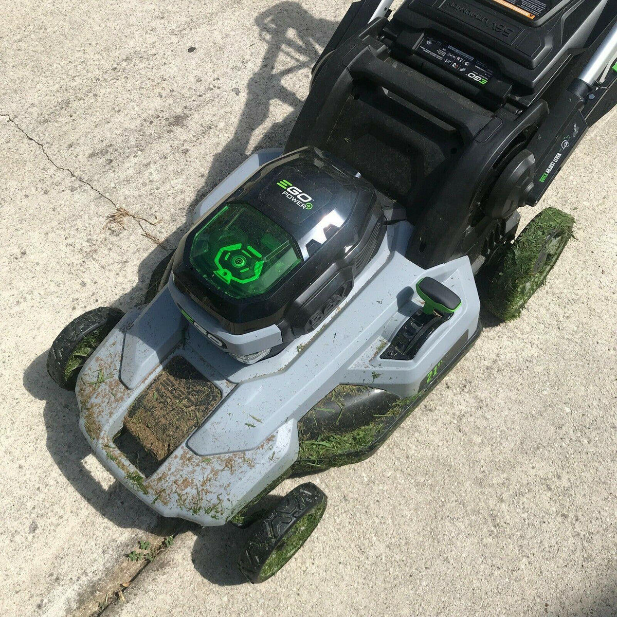 Ego Lawn Mower 21 in. 56-Volt Lithium-ion Cordless Battery Walk Behind Push