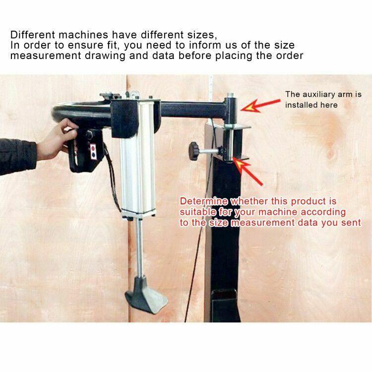 Tire Car Wheel Changer Machine Left Auxiliary Arm Wheel Repair Assist Mounting