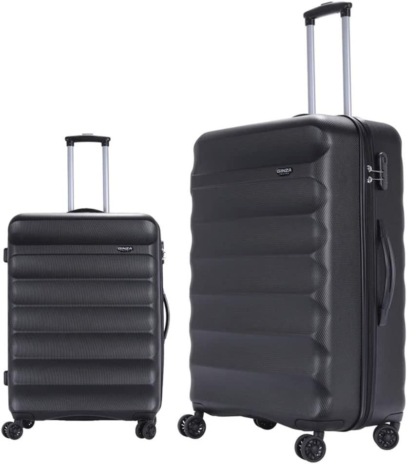 2pcs Anti-scratch ABS Material Hardside Spinner luggage, Carry-On,20inch and 28inch Wear-resistant, Lightweight Spinner Suitcase