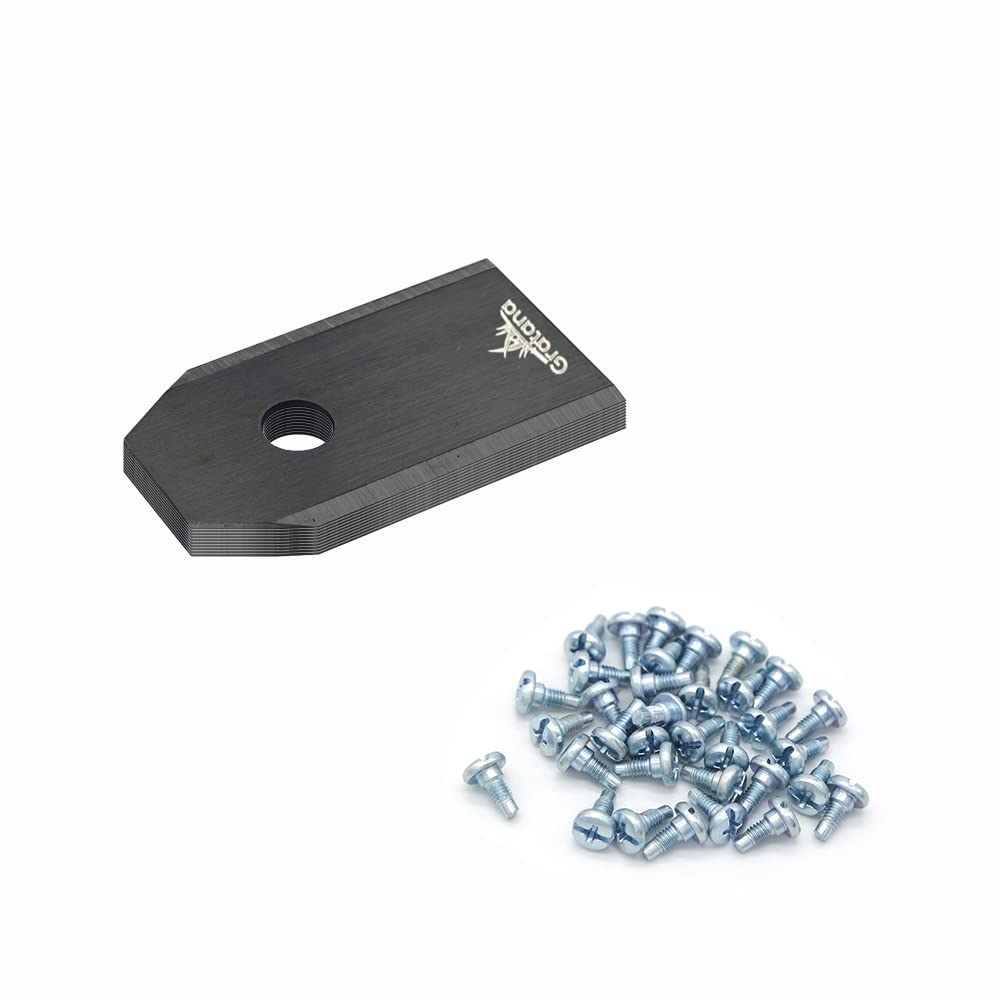 Robotic Lawn Mower Blade (30, for  - Single Hole) Also for  McCulloch Robotic Lawnmower Mowing Robo Robot Accessories Replacement for 315 430 435 450 and Many Others