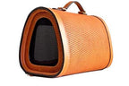 Becky Winston Woven Leather Pet Carrier