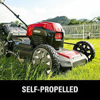 XB 40V 21" Brushless Cordless Push Mower, Electric Self-Propelled Lawn Mower