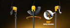 Cordless String Trimmer &amp; Lawn Edger for Dewalt 20V Battery (NO Battery), 14" Electric Weed Eater and Edger Battery Powered, 3 in 1 Lawn Tool Wheeled with 8 Pcs Grass Cutter Spool Line for Yard Garden