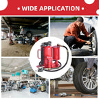 Air Hydraulic Bottle Jack 20 Ton Manual Heavy Duty Auto Truck RV Repair 44092lb