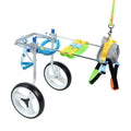 Pet Wheelchair, Aluminum Alloy Pet Wheelchair Adjustable Rehabilitation Training Scooter for Disabled Dog