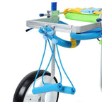 Ichiias Pet Wheelchair Aluminum Alloy Adjustable Rehabilitation Training Scooter for Disabled Dog