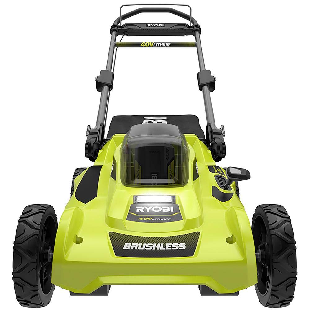 Cordless Push Lawn Mower 20 in. 40-Volt with Whisper-Quiet