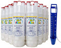 Pool Frog Bac Pac Chlorine Cartridge Refill 12-Pack â€“ Model 5051 Fits 6100, 5400, 5100, 5200, 5600 (with Bonus Extra Large