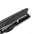 ZiaSabers RSW Neopixel Lightsaber with Xenopixel 2.0 Soundboard - Black Aluminum Hilt Star Wars Rey Skywalker Lightsabers - Strip LED with 12 Preset Colors and Smooth Swing Sounds