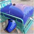 YJFENG Water Carrier Container, Foldable PVC Pressure-Resistant Water Storage Bag, Large Capacity Drought Prevention Carrier Water Tank, Transport Water Bladder for Garden Watering Irrigation