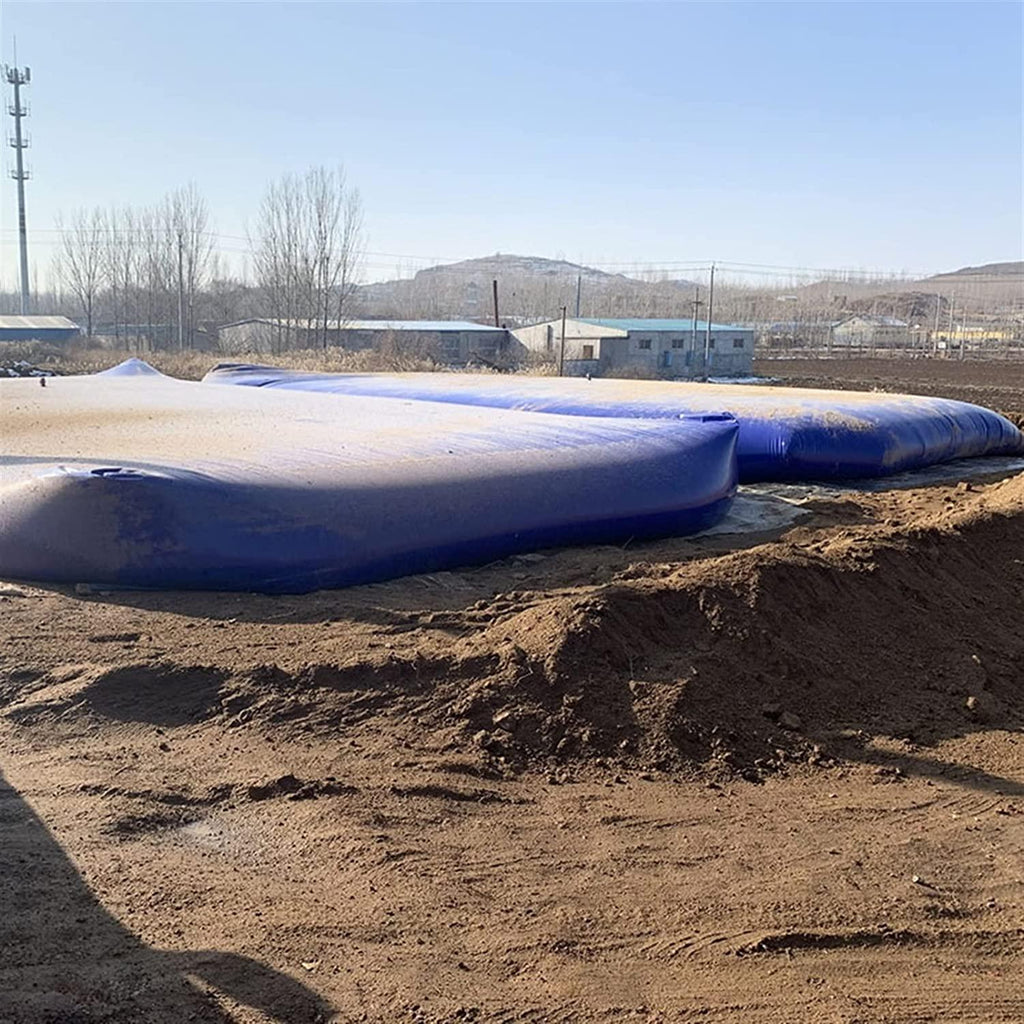 YJFENG Water Carrier Container, Foldable PVC Pressure-Resistant Water Storage Bag, Large Capacity Drought Prevention Carrier Water Tank, Transport Water Bladder for Garden Watering Irrigation