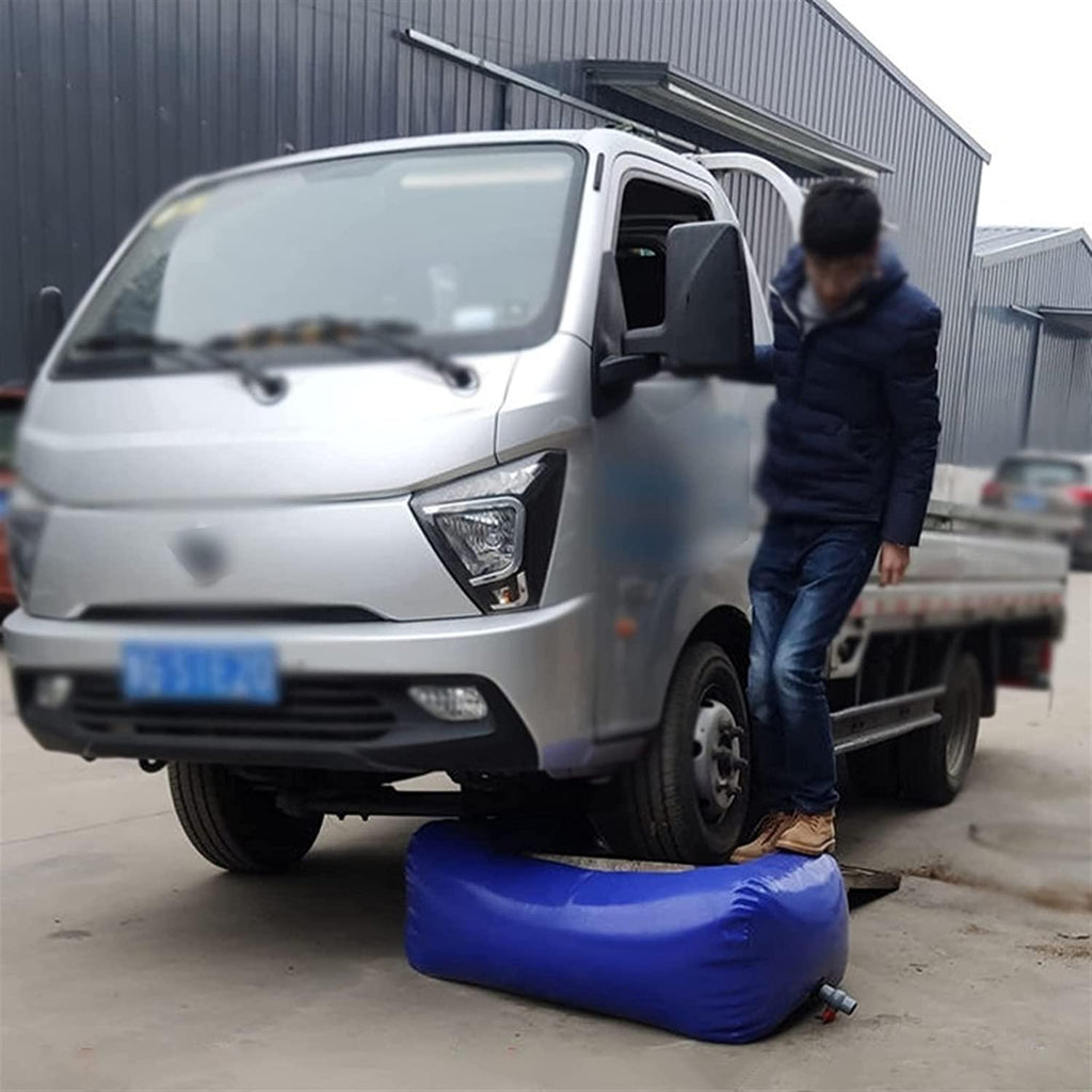 YJFENG Water Carrier Container, Foldable PVC Pressure-Resistant Water Storage Bag, Large Capacity Drought Prevention Carrier Water Tank, Transport Water Bladder for Garden Watering Irrigation