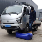 YJFENG Water Carrier Container, Foldable PVC Pressure-Resistant Water Storage Bag, Large Capacity Drought Prevention Carrier Water Tank, Transport Water Bladder for Garden Watering Irrigation