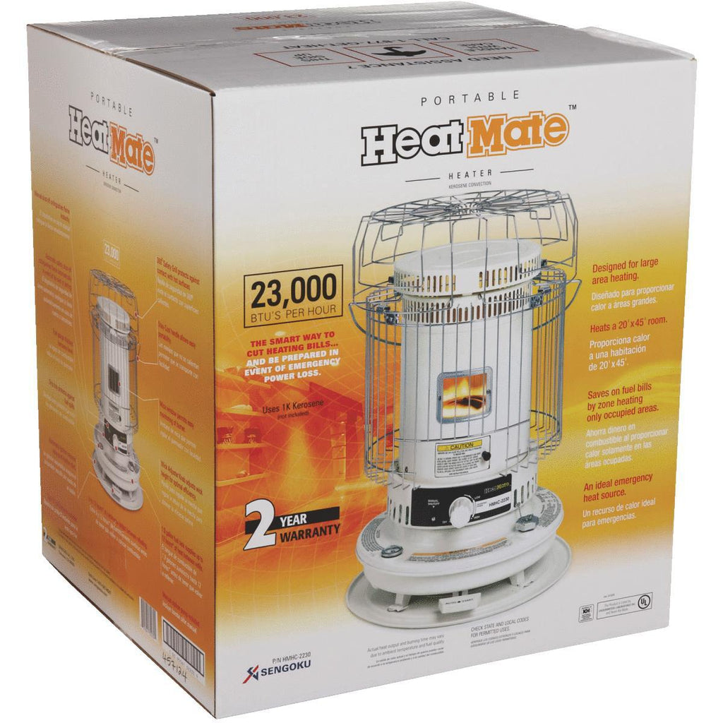 Sengoku HeatMate Indoor/Outdoor Portable Convection Kerosene Space Heater