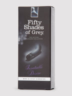 Fifty Shades of Grey Insatiable Desire Mini Silicone G-Spot Vibrator, Grey