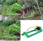 DJASM 18 Hole Lawn Watering Automatic Watering Device Swing Lawn Sprinkler Watering Garden Hose Water Flow Connector