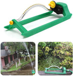 DJASM 18 Hole Lawn Watering Automatic Watering Device Swing Lawn Sprinkler Watering Garden Hose Water Flow Connector