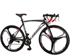 EUROBIKE OBK XC550 Road Bike 700C Wheels 21 Speed Disc Brake Mens or Womens Bicycle Cycling