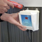 saltron mini drop-in salt chlorine generator for hot tubs &amp; swim spas up to 2000-gallons