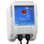 saltron mini drop-in salt chlorine generator for hot tubs &amp; swim spas up to 2000-gallons