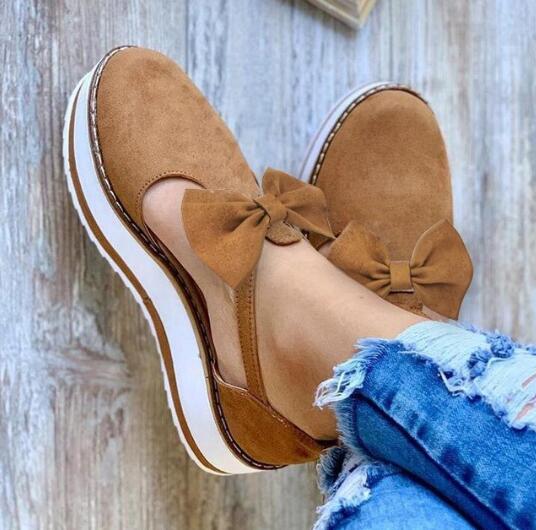 Ladies Plus Sze Butterfly Shoes