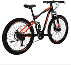Eurobike E7 Mountain Bike 27.5 Inches Wheels Dual Suspension Mountain Bicycle 21 Speed MTB