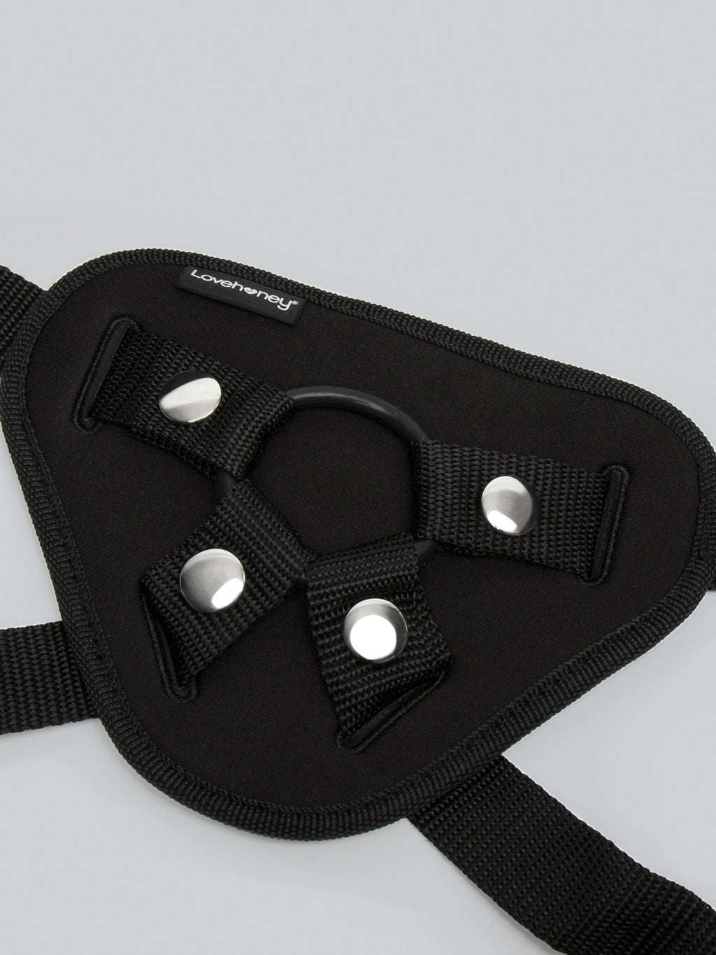 Lovehoney Full-Back Strap-On Harness , Black