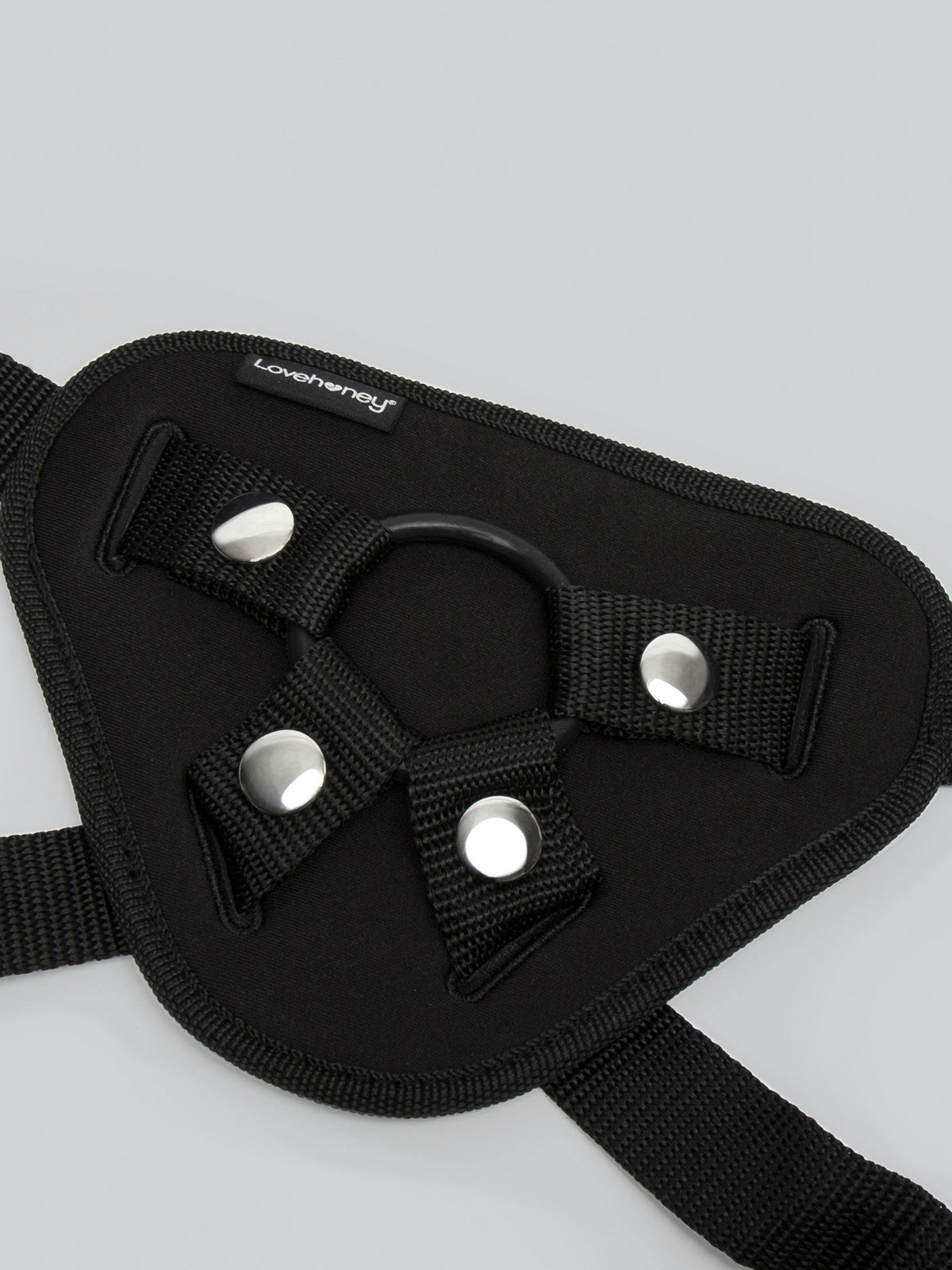 Lovehoney Full-Back Strap-On Harness , Black