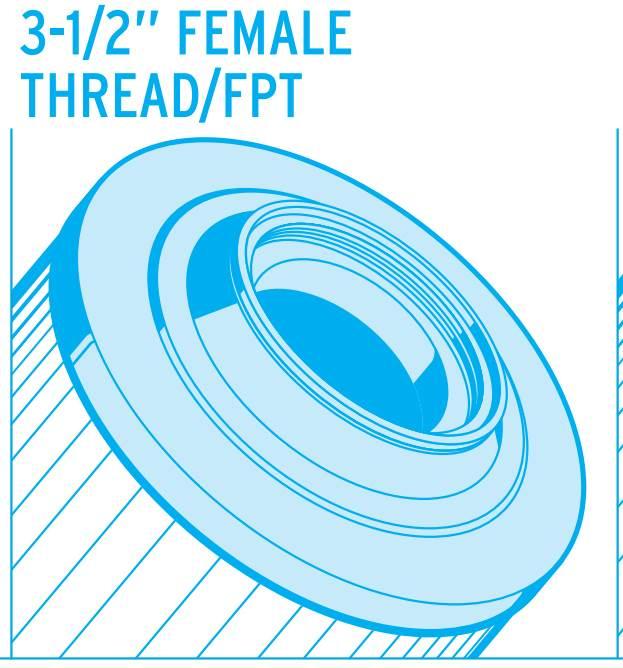 4 unicel c-7697 spa pool replacement cartridge filter harmsco sc/tc 155 fc-6115