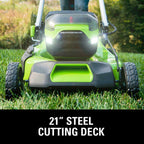 PRO 21 in. 60-Volt Battery Cordless Self-Propelled Lawn Mower (Tool-Only)